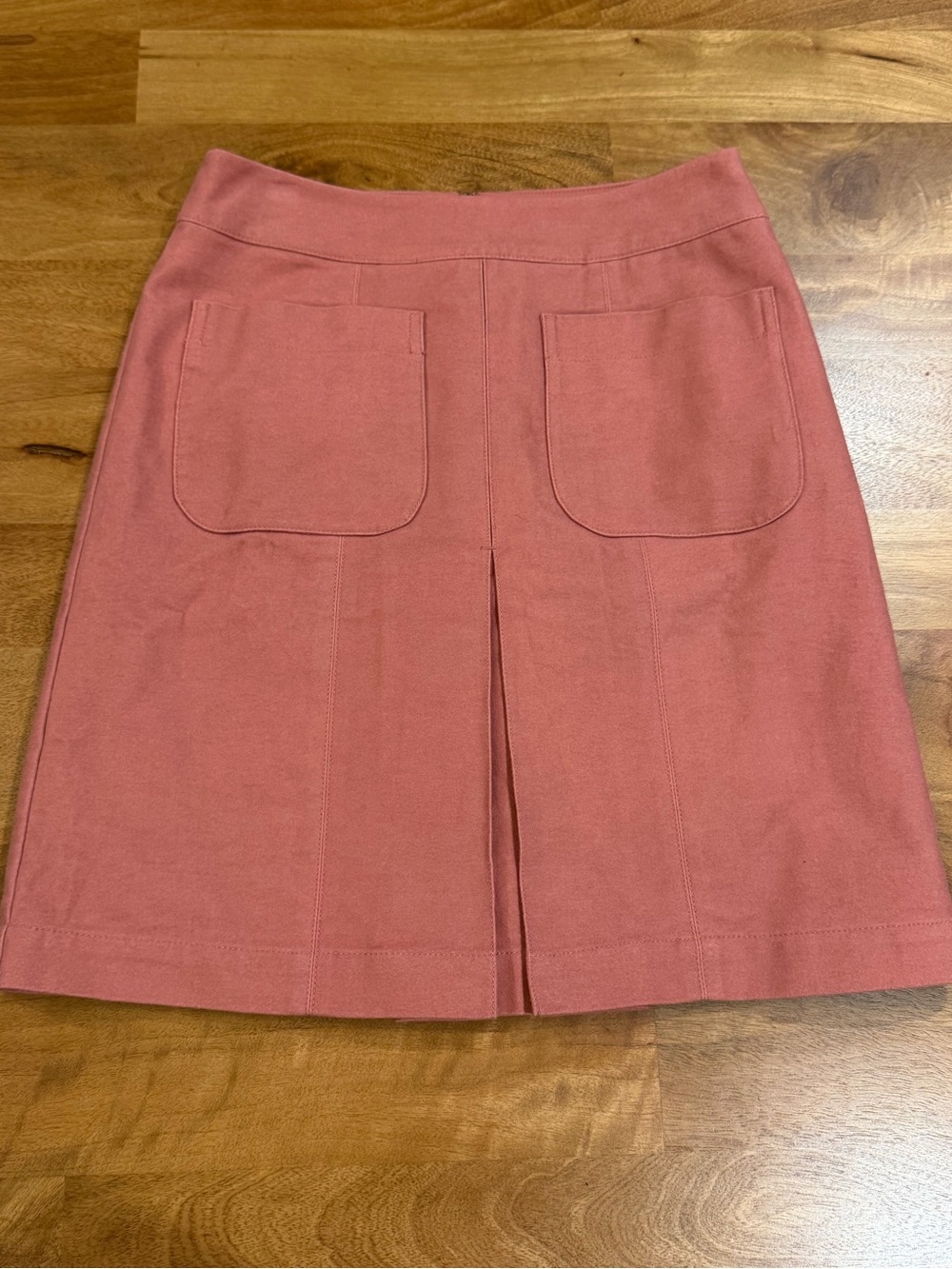 Boden Rose Pink A-Line Skirt with Front Pockets Size 4R *EUC*